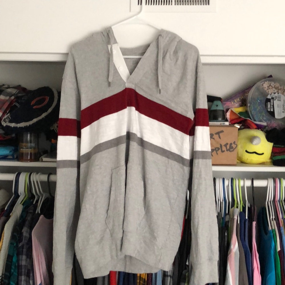 American Eagle Henley Hoodie